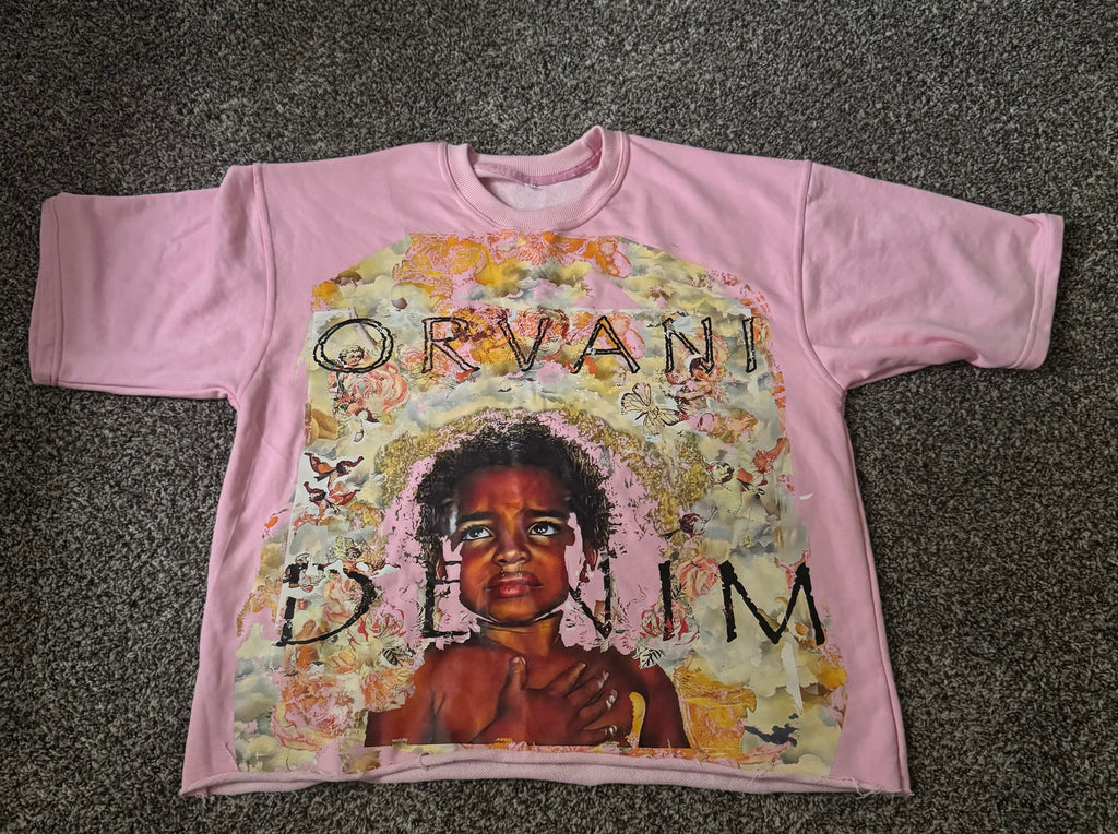 Orvani Denim Graphic T Shirt