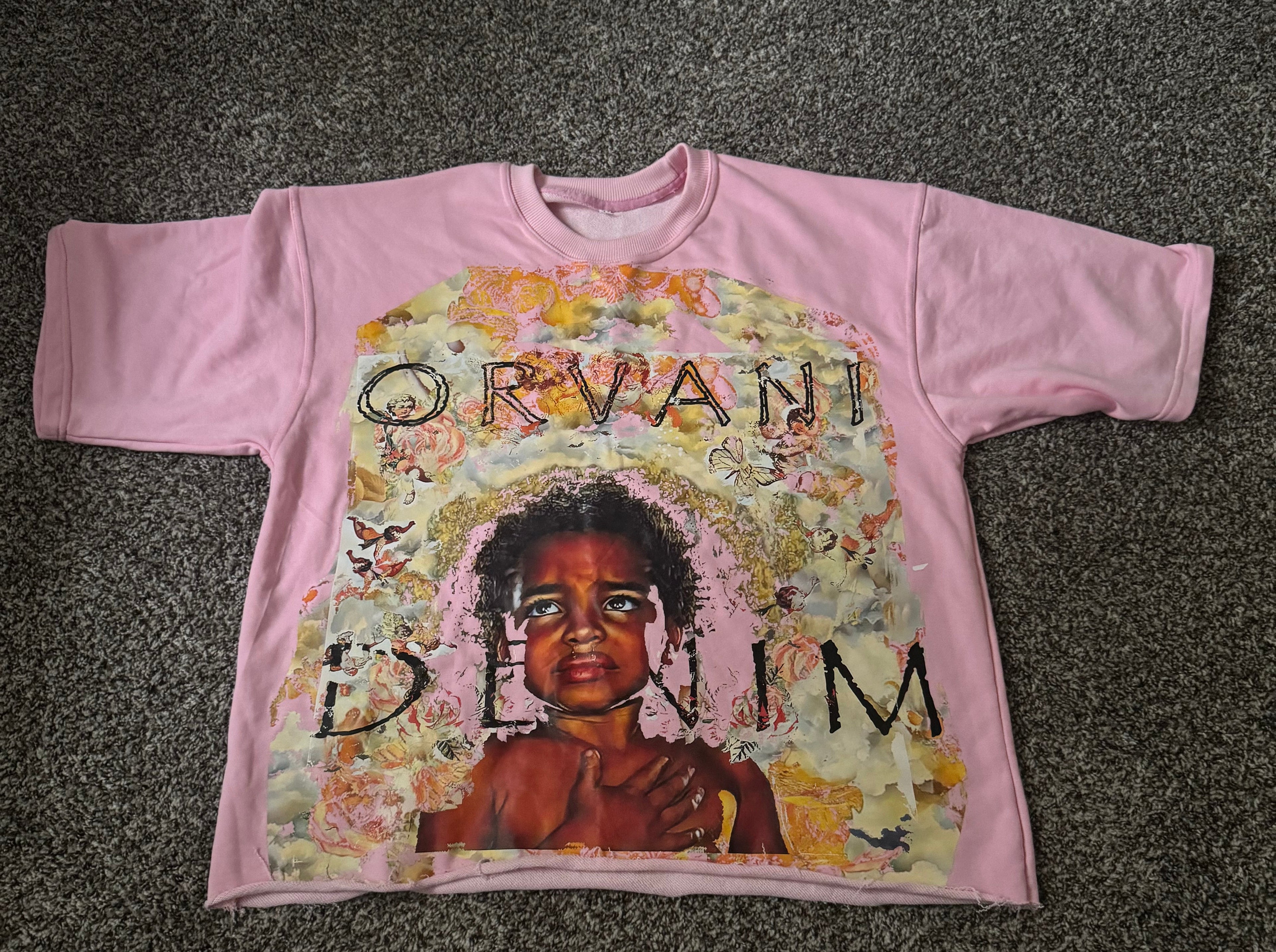 Orvani Denim Graphic T Shirt