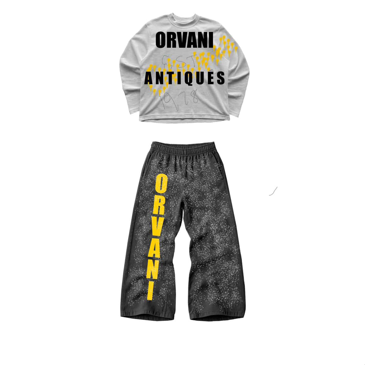 Orvani Antique Two Piece Set